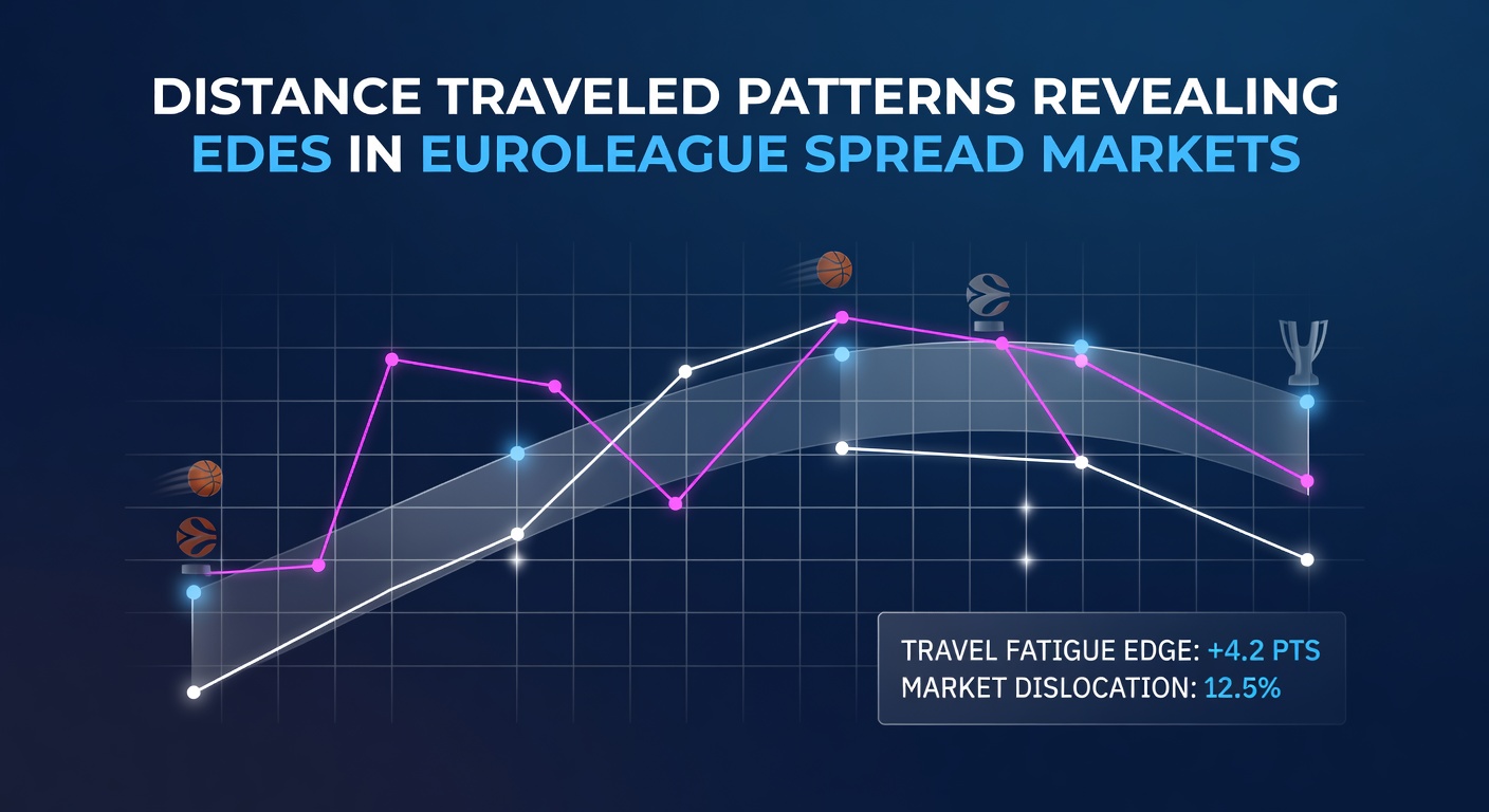 Euroleague basketball teams traveling across Europe with route maps overlay showing distances between cities
