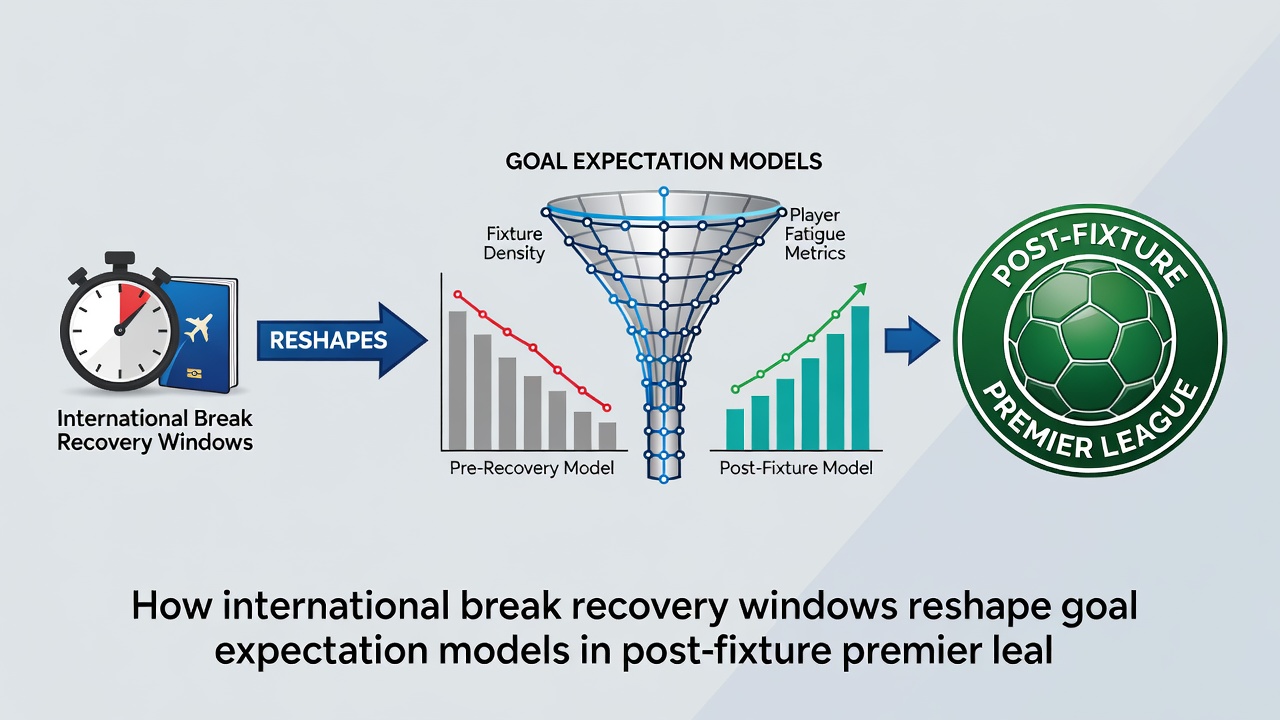 Data visualization of goal expectation shifts in Premier League fixtures after international breaks