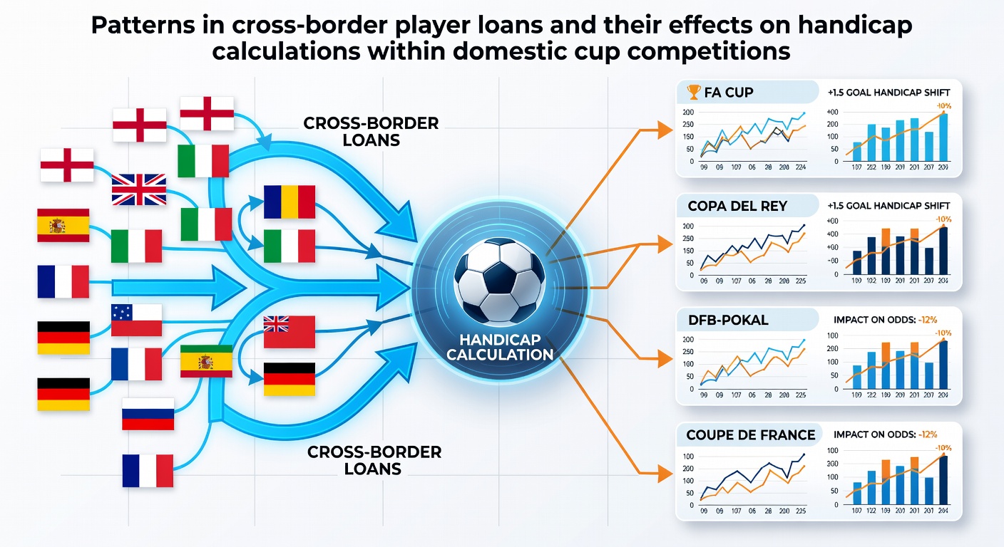 Analysis of player loan trends across European borders and their impact on cup match handicaps
